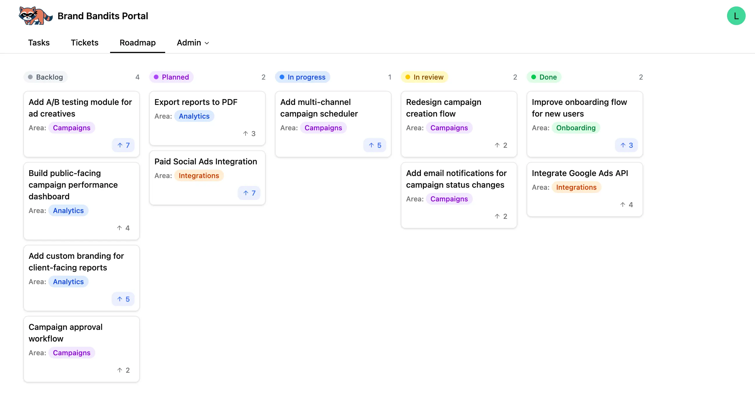 Turn your Notion tasks into a shared roadmap
